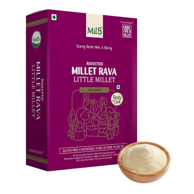 Little Millet Rava – Light & Tasty Little Millet Rava for Nutritious Dishes (300gram)