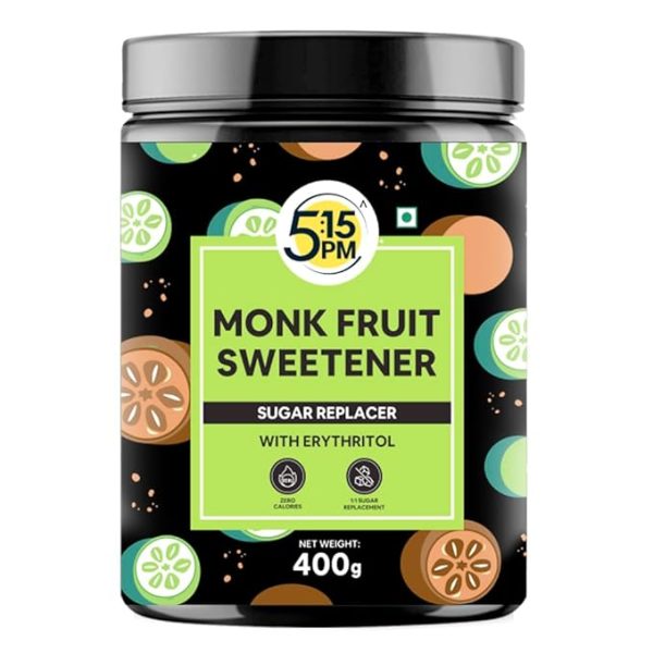 Monk Fruit Sweetener Powder with Erythritol 400 g