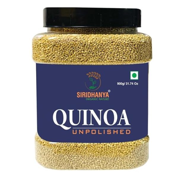 organic and unpolished Quinoa | Gluten free | rich in protein  (900, pack of 1)