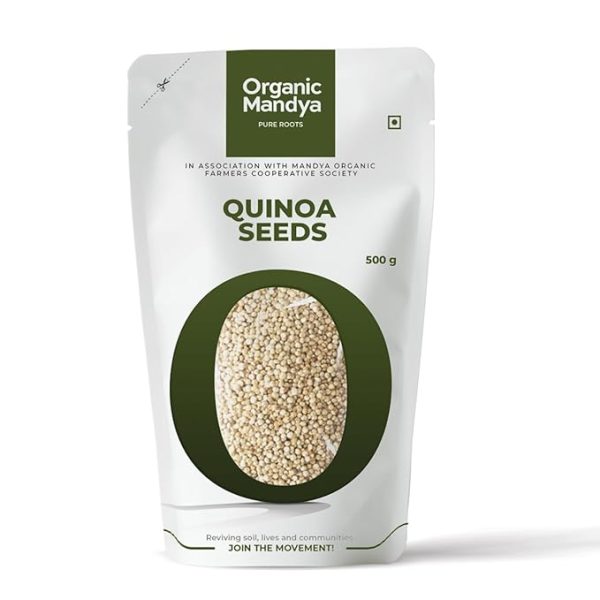 Organic Mandya Quinoa Seeds | 500g | Super grain with essential nutrients