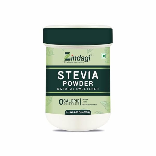 Stevia Jar, 200 g | 100% Plant-based Natural Sweetener  Pack Of 2
