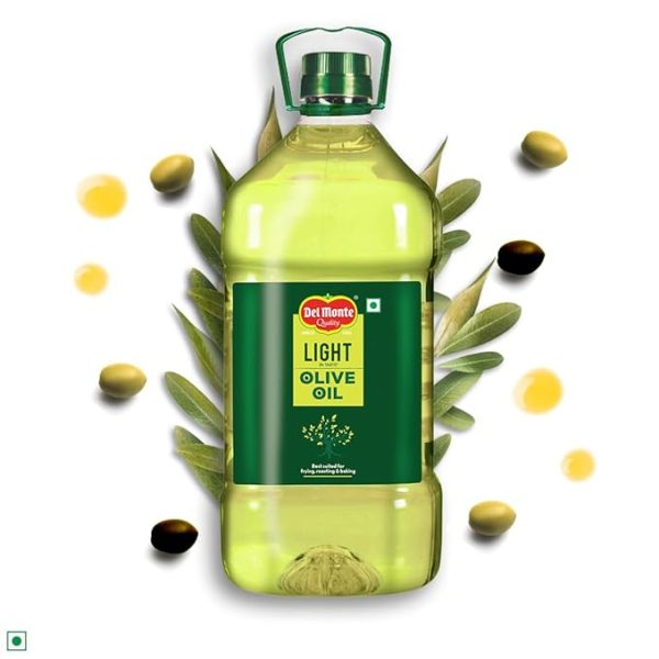 Extra Light Olive Oil, Ideal for Everyday Indian Cooking & Deep Frying, 5L
