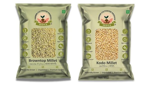 Two Millet Combo (Sedya Browntop & Kodo Millet)