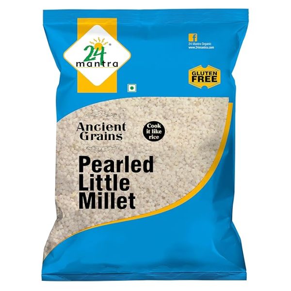 Organic Unpolished Millets Little Millet 1kg Rice Replacement