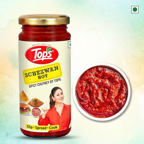 Schezwan Hot (Spicy Chutney ) - 250 Gram Glass Bottle