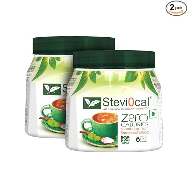 Stevia Sweetener Powder | 100% Sugar Free Natural  200 gm Jar