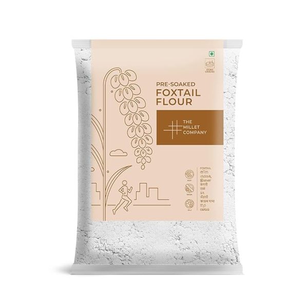 Pre-Soaked Foxtail Millet Flour,  Unpolished, High Fibre Flour - 250 Gm