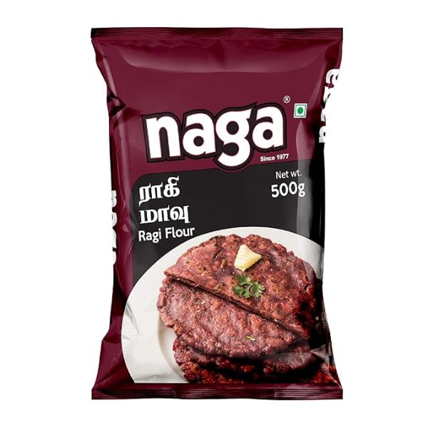 Naga Sooji Ragi Flour (Millet Flour, Nachni Atta), 500 g