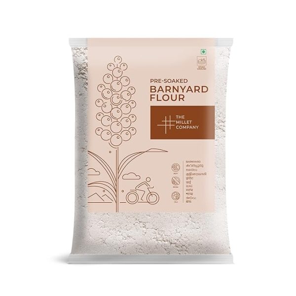 Pre-Soaked Barnyard Millet Flour, Gluten Free, Unpolished, High Fibre Millets 250Gram
