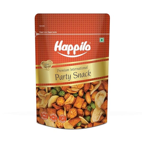 Party Snack 160g, Peanuts, Green Peas, Broad Beans, Crunchy and Flavorful
