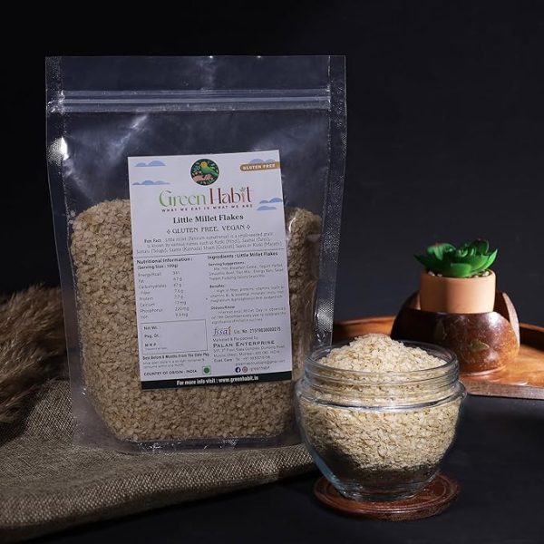 Little millet flakes 1kg - Nutritious and Gluten High Fiber Breakfast