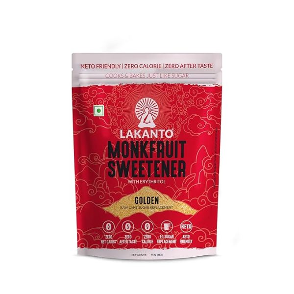 Japanese Monkfruit Sweetener || Brown Sugar Replacement, Zero Calories, (Low Glycemic), Natural Sweetener (454 Gram)