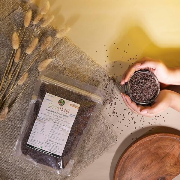 Ragi Flakes 1kg - Nutritious and Gluten High Fiber Breakfast