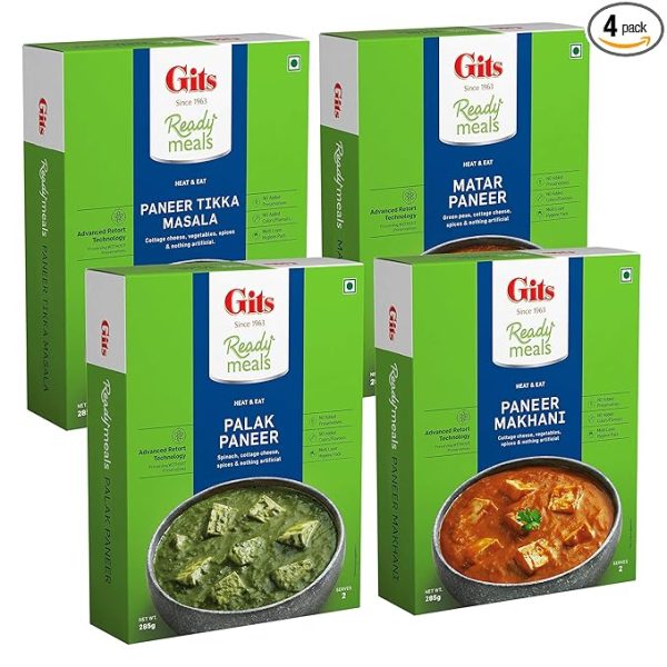 Gits Ready to Eat Paneer Combo 1140g