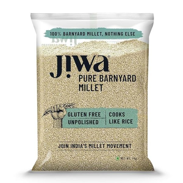 Pure Barnyard Millet | Unpolished | Cooks In 15 Minutes | Positive Millet 1 kg