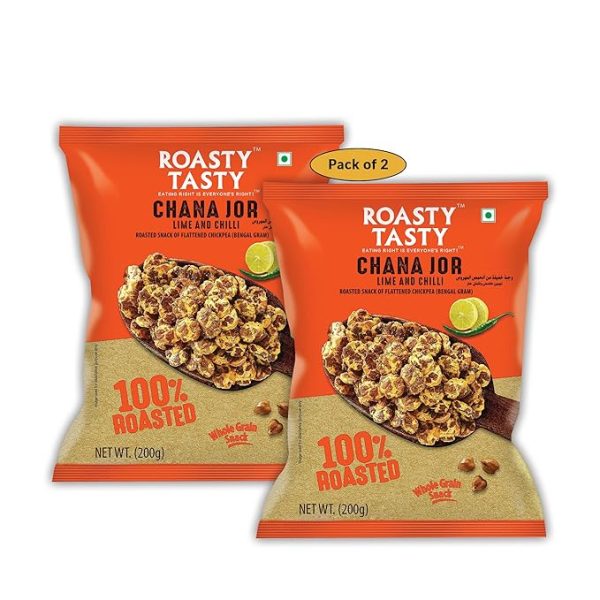 Roasty Tasty Spicy | Healthy Snacks - Low Calorie, Low GI Chana Jor