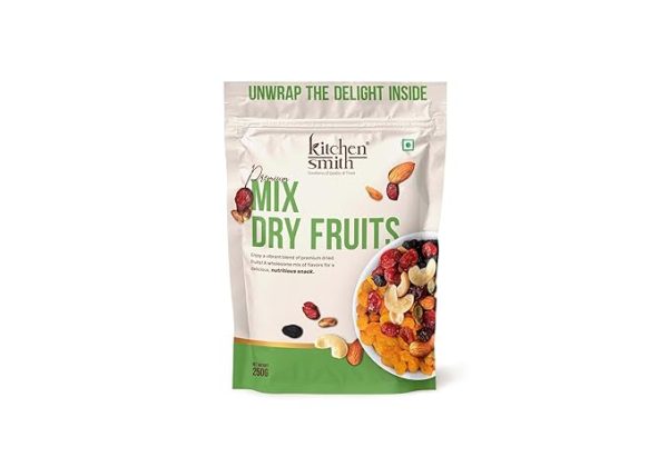 Mixed Dried Fruits  250 Gm Rich in Calcium